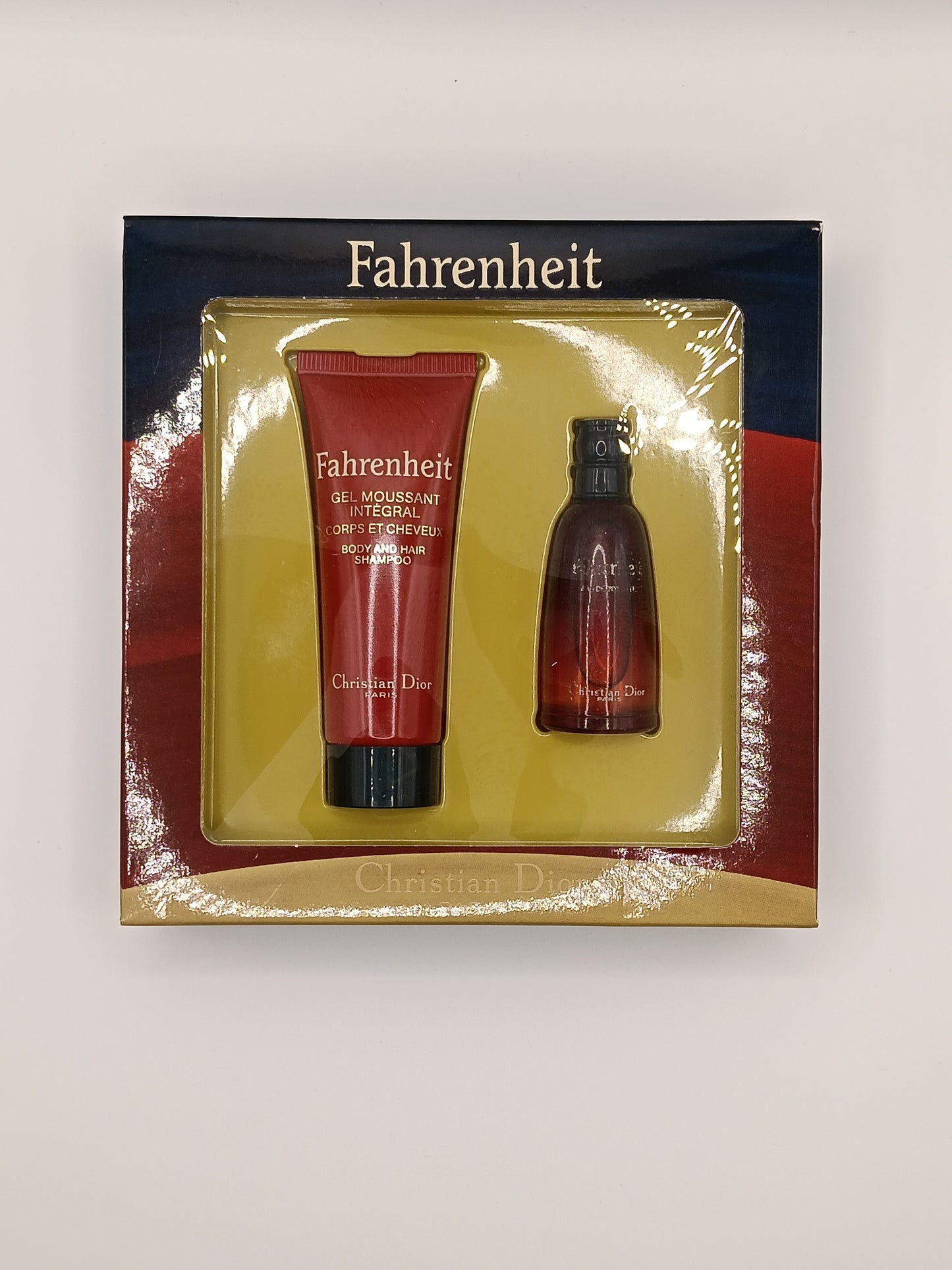 Dior Fahrenheit set miniaturas primera versión 1995