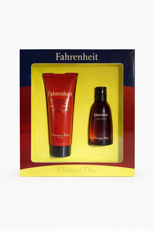 dior fahrenheit set miniaturas 1995 primera version vintage coleccion perfume