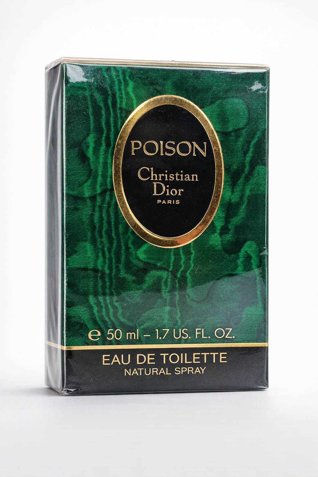 Perfume Christian Dior Poison 50 ml eau de toilette vintage original descatalogado caja verde clásica colección