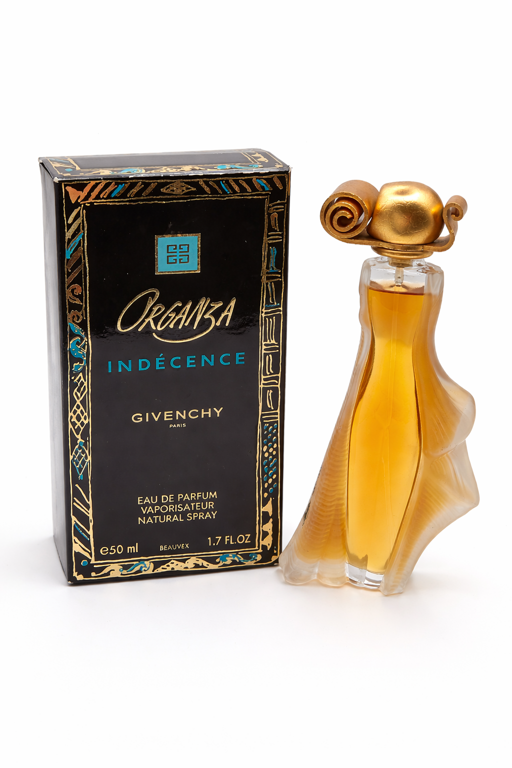 givenchy indecence 50 ml frasco original 2000 perfume vintage descatalogado mujer