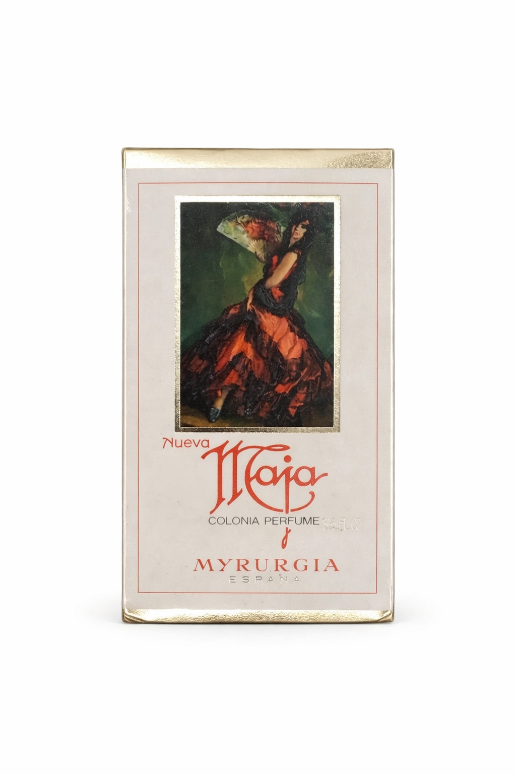 myrurgia nueva maja 100 ml anos 60 perfume vintage clasico coleccion