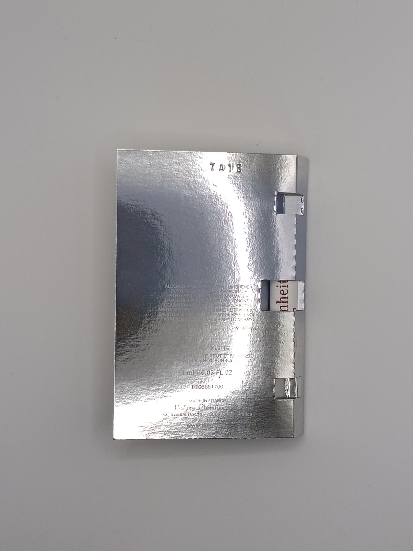 Dior Fahrenheit 32 Eau de Toilette 1 ml 2007
