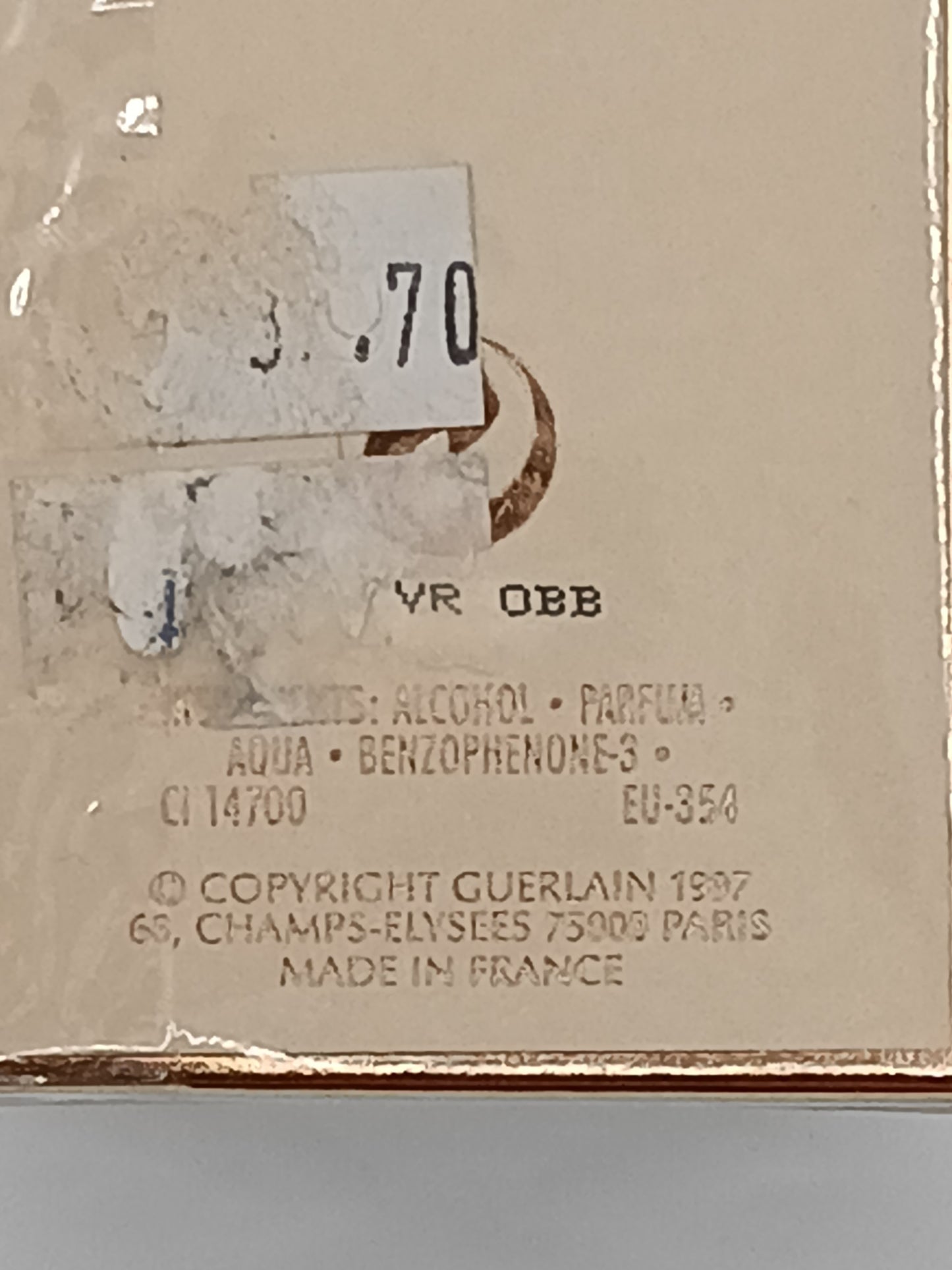Guerlain Coriolan 50 ml Eau de Toilette 1998