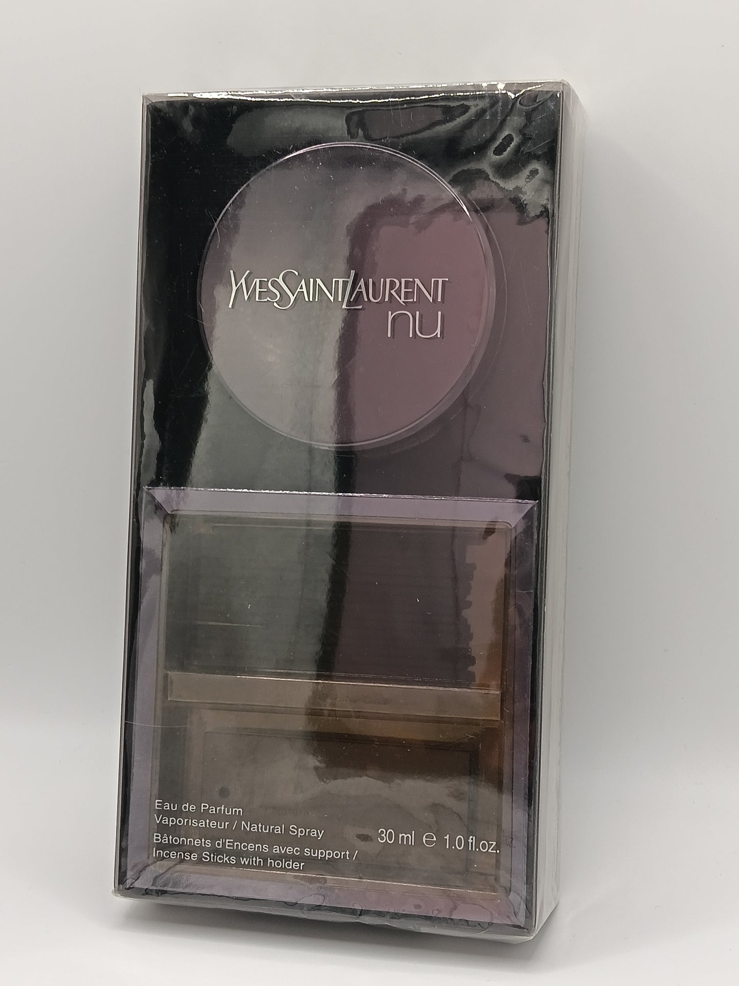 Yves Saint Laurent Nu EAU de Parfum 30 ml + Varillas de incienso con soporte 2001