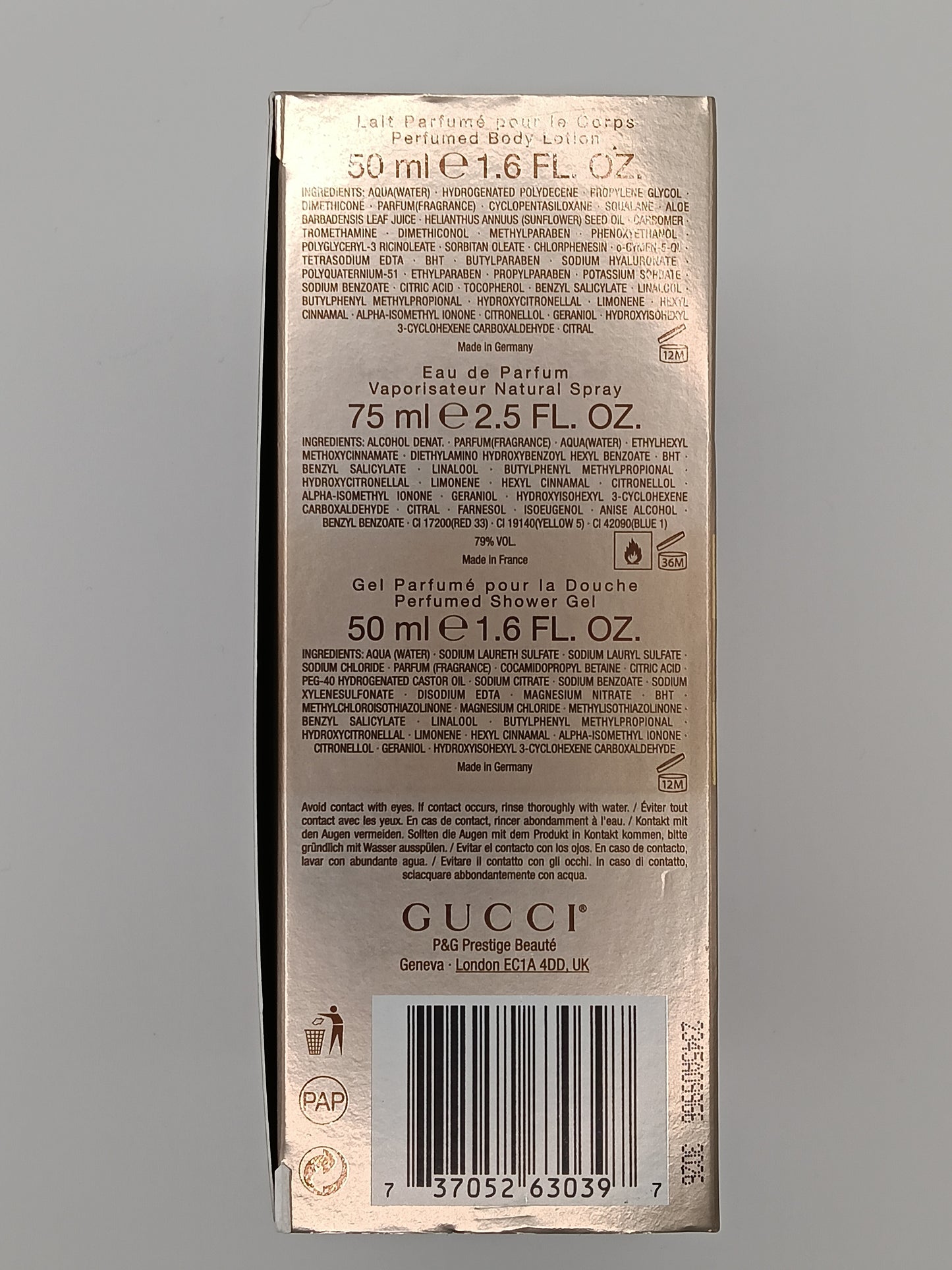 Gucci Première Travel Collection EDP 75 ml 2012