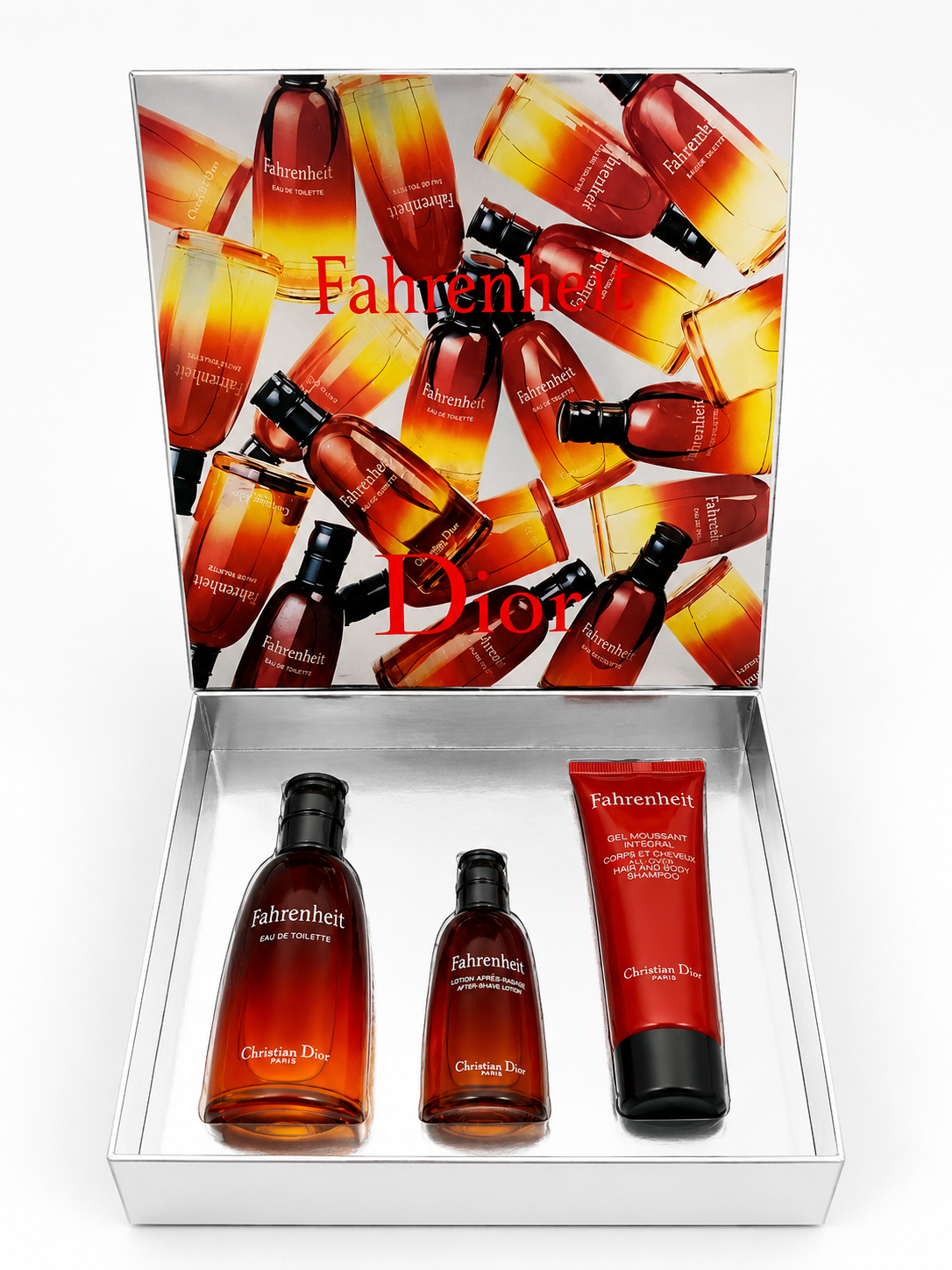 Cofre regalo Christian Dior Fahrenheit vintage 100 ml 2004