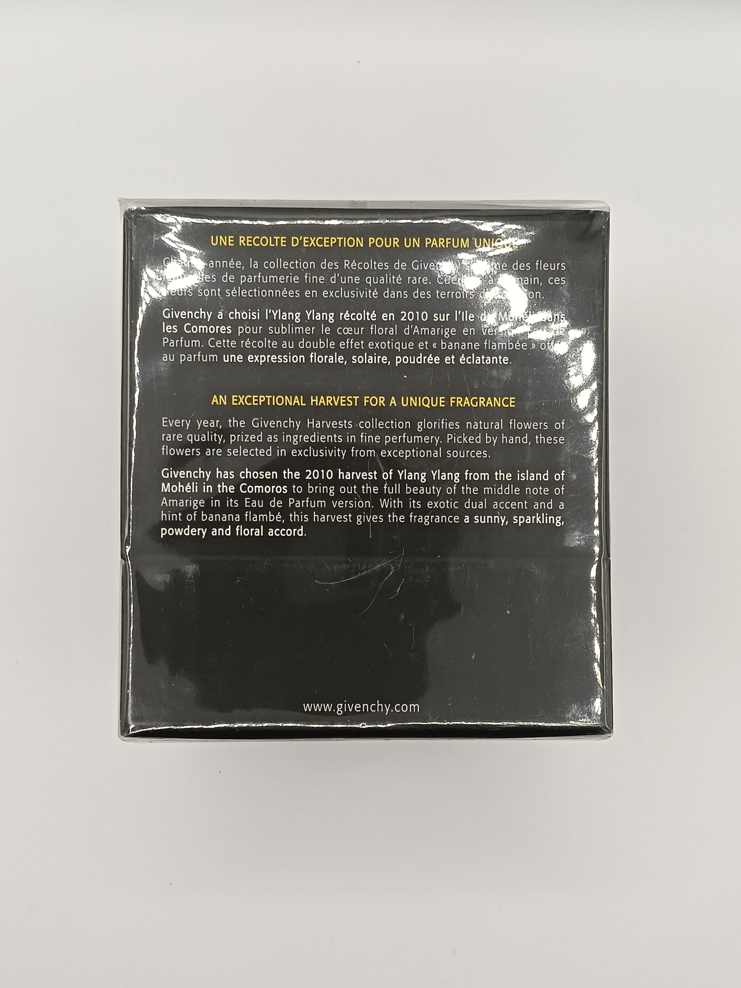 Givenchy Amarige Récolte Ylang Ylang edición limitada 2010