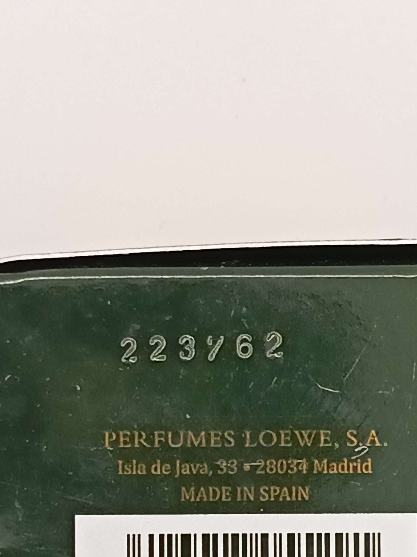 Loewe Esencia 150 ml Edición BH 2007
